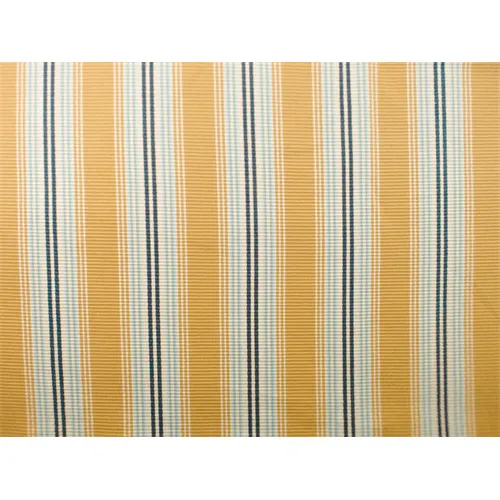 1 1/2 YD PC--Yellow/Multi Stripe Home Decorating Fabric