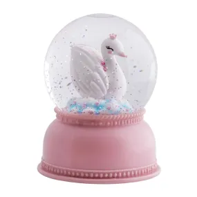 A Little Lovely Company Snowglobe Light Swan