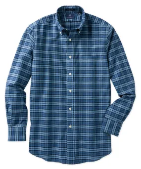 Bristol Button-Down Indigo Check Oxford Sport Shirt