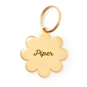 Flower Pet ID Tag