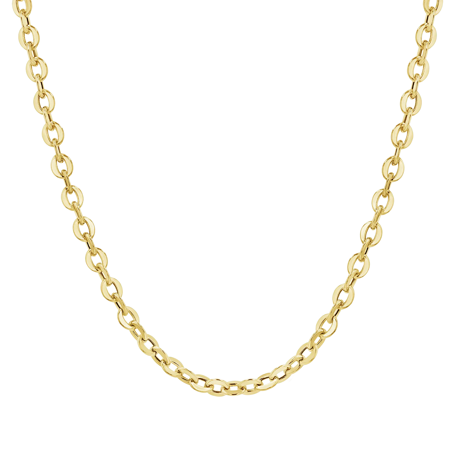 Melrose Round Link Chain Necklace