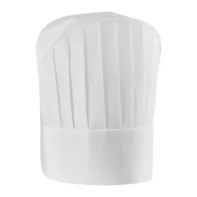 Toque x10 Straight Non-woven White Disposable Millefeuille - LAFONT CUISINE